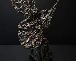 Paco Valle Brutalist Wire Sculpture