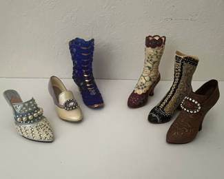 Just the Right Shoe Collection - Lot of 5 Miniature Shoes