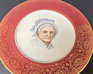 Martha Washington Portrait Plate