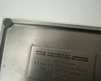 The General Store by Albert Ciriaco for The Franklin Mint