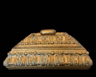 Italian Baroque Style Giltwood Box