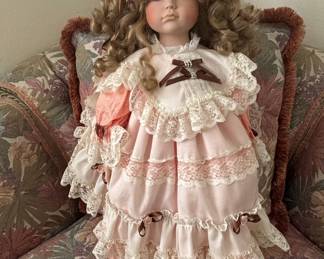 Gorham "Pretty in Peach" Porcelain Doll