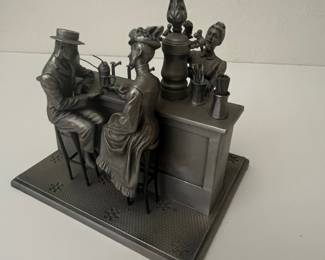 The Franklin Mint 'The Soda Fountain' by Albert Ciriaco