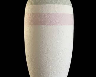 Vintage Postmodern Textured Pastel Vase