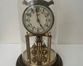 Kundo Anniversary Clock with Floral Dial