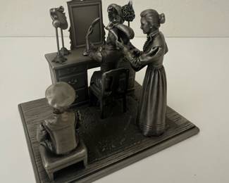 The Millinery Shop by Albert Ciriaco for The Franklin Mint