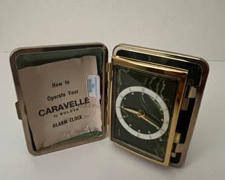 Caravelle by Bulova Travel Alarm Clock