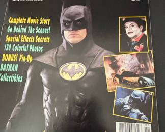 1989 Topps Batman Official Movie Souvenir Magazine