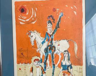 Alvin Hollingsworth 'Trio' Lithograph