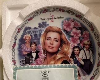 The Young and the Restless "Nikki's World" Collector Plate