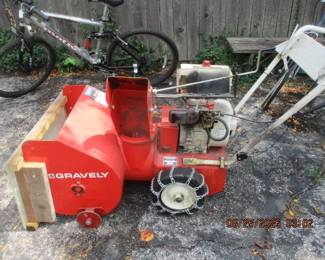 Gravely Snow Blower