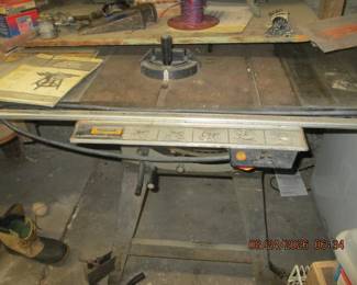 Craftsman iron floor saw