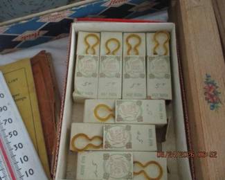 Mid Century hair pins