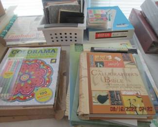 Crafts and scrap booking and phot albums