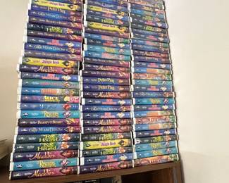 A lot of Disney Black Diamond