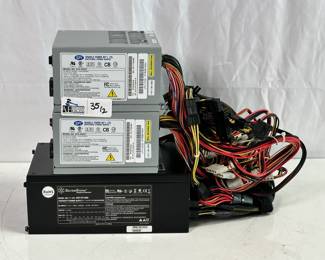 Lot of Computer Power Supplies including (1) SilverStone SST-ST1500 ATX Power Supply 1500W, (2) SPI Sparkle Power ATX-300GT 300W Power Supply