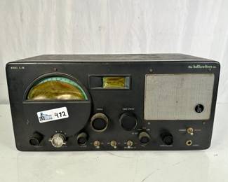 Hallicrafters Model S-40 4 Band Shortwave Ham Radio Receiver