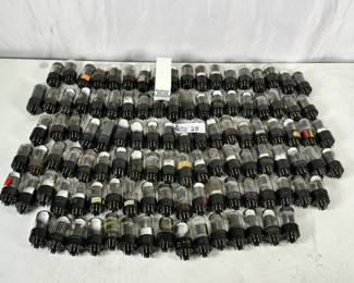 Lot of 6SN7GTB & 6SN7GT Audio Amplifier Tubes: Sylvania / RCA / Philco Mix
