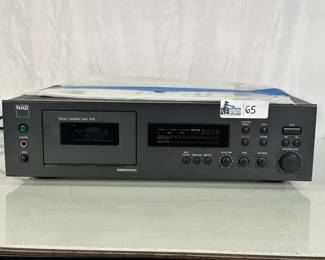 NAD 613 Stereo Cassette Deck w/ Manual