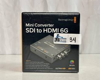 Blackmagic Mini Converter SDI to HDMI 6G New, Sealed