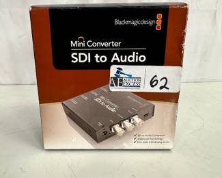 Blackmagic Design Mini Converter SDI to Audio New in Box