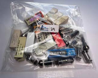 Lot of E288CC, ECC802S & 12AY7 Audio Tubes: Siemens / Telefunken / GE / RCA Mix