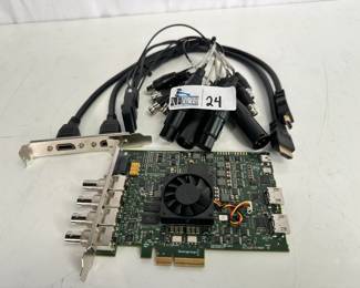 Blackmagic Design DeckLink 4K Extreme Capture and Playback Card w/ Accessories
