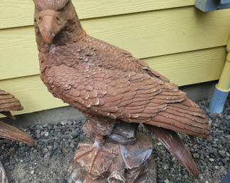Lot 73: Concrete Eagle #1