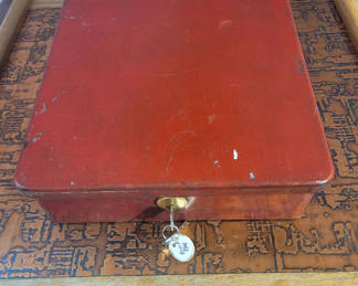Lot 62: Antique Steel Cash Drawer