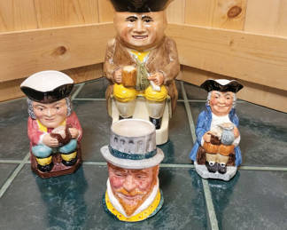 Lot 14: Toby Mugs