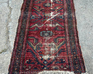 Lot 15: Turkish Area Rug Worn