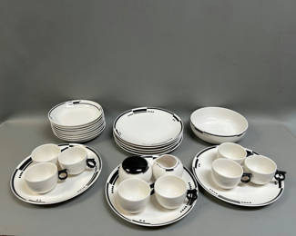 Lot 2: Mikasa Art Deco China