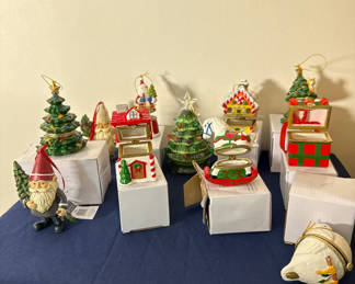 Lot 100: Assorted Christmas Ornaments and Figurines