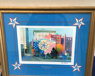 Lot 44: Downtown Glory Framed Print 16x13.5