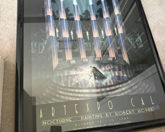 Lot 162: Artexpo Cal Nocturne Poster