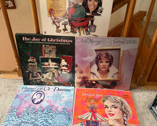 Lot 147: Collection of Christmas-themed vinyl LPs