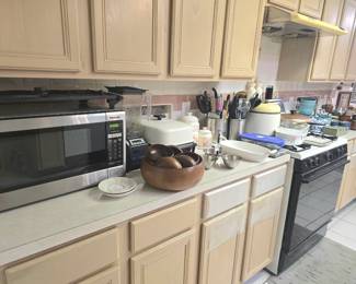 Microwave and other small appliances