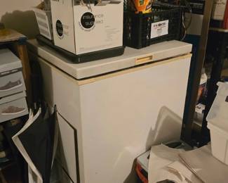 Small chest freezer