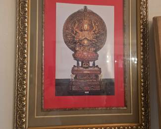 Lots of framed wall art