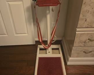 Vintage vibrating belt exerciser