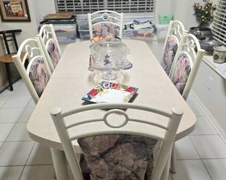 dining table with 6 chairs