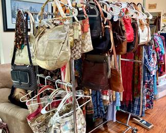 More Coach, Dooney & Bourke, and western purses