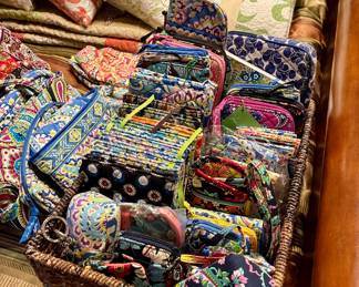Vera Bradley wallets, coin purses, checkbooks etc.