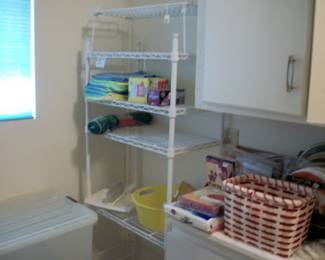 STORAGE SHELF, PAPER PRODUCTS