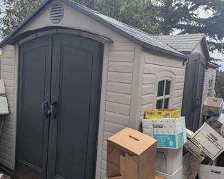 Large Plastic Shed