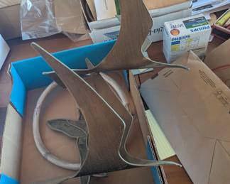 Brass MCM Birds Without Stand