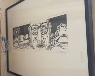 Harry Sternberg Self Portrait