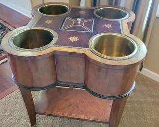 4 Bottle Wine Cooler by Maitland Smith.