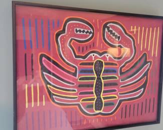 Mola Folk Art.