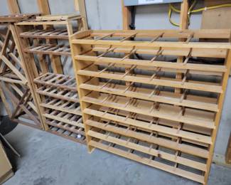 Wine Racks.